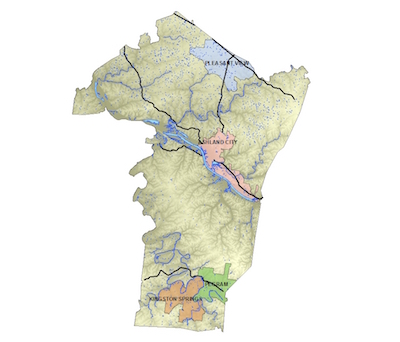 Cheatham County Zoning Map Gis In Cheatham County, Tennessee - Apsu Gis Center