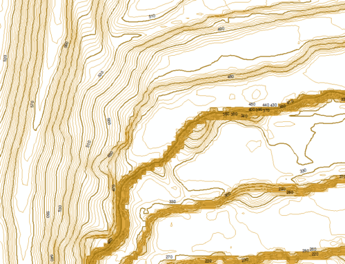 2ft Contour Lines of Montgomery County